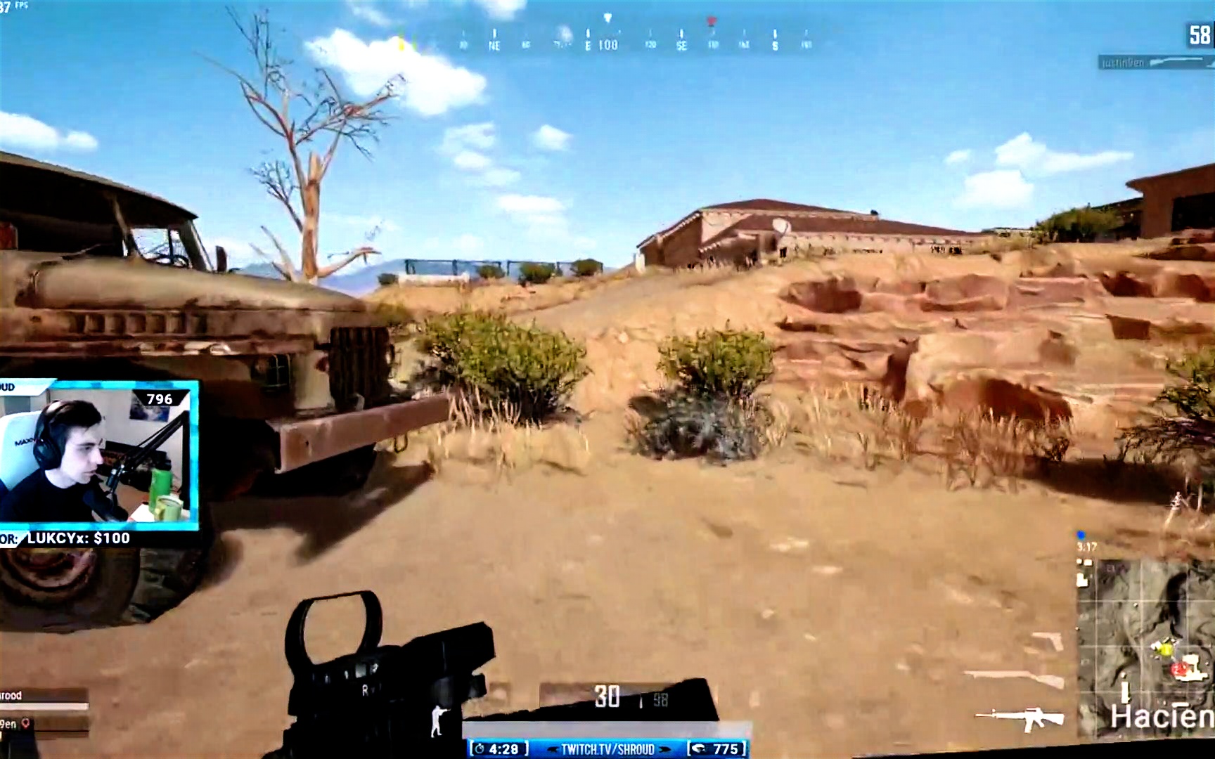 【60帧】 第一视角 pubg 绝地求生大逃杀_哔哩哔哩 (゜-゜)つロ 干杯