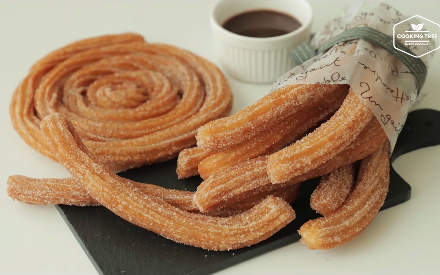 【中字】香甜脆的经典西班牙小吃——吉事果|cookingtree