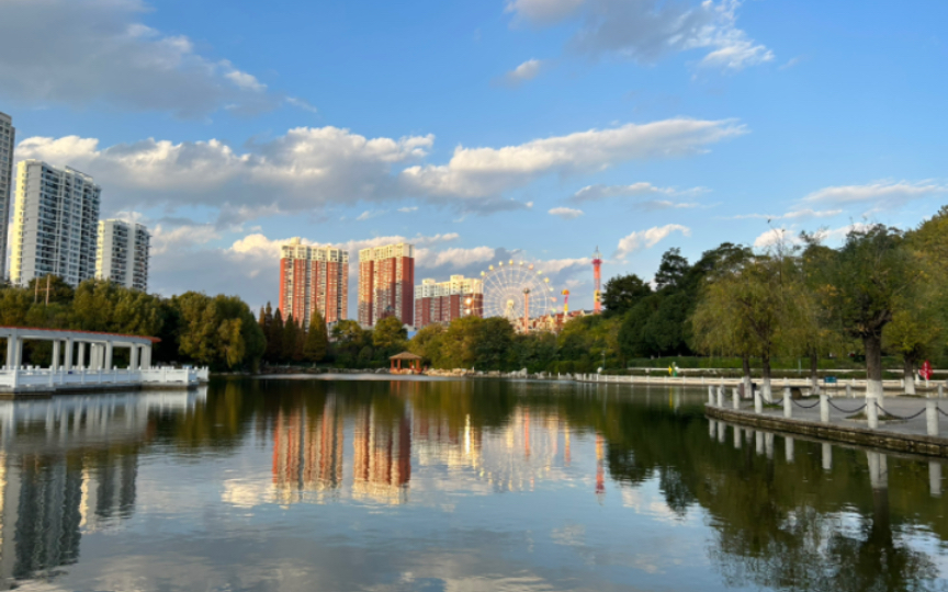 宣威美丽的天气