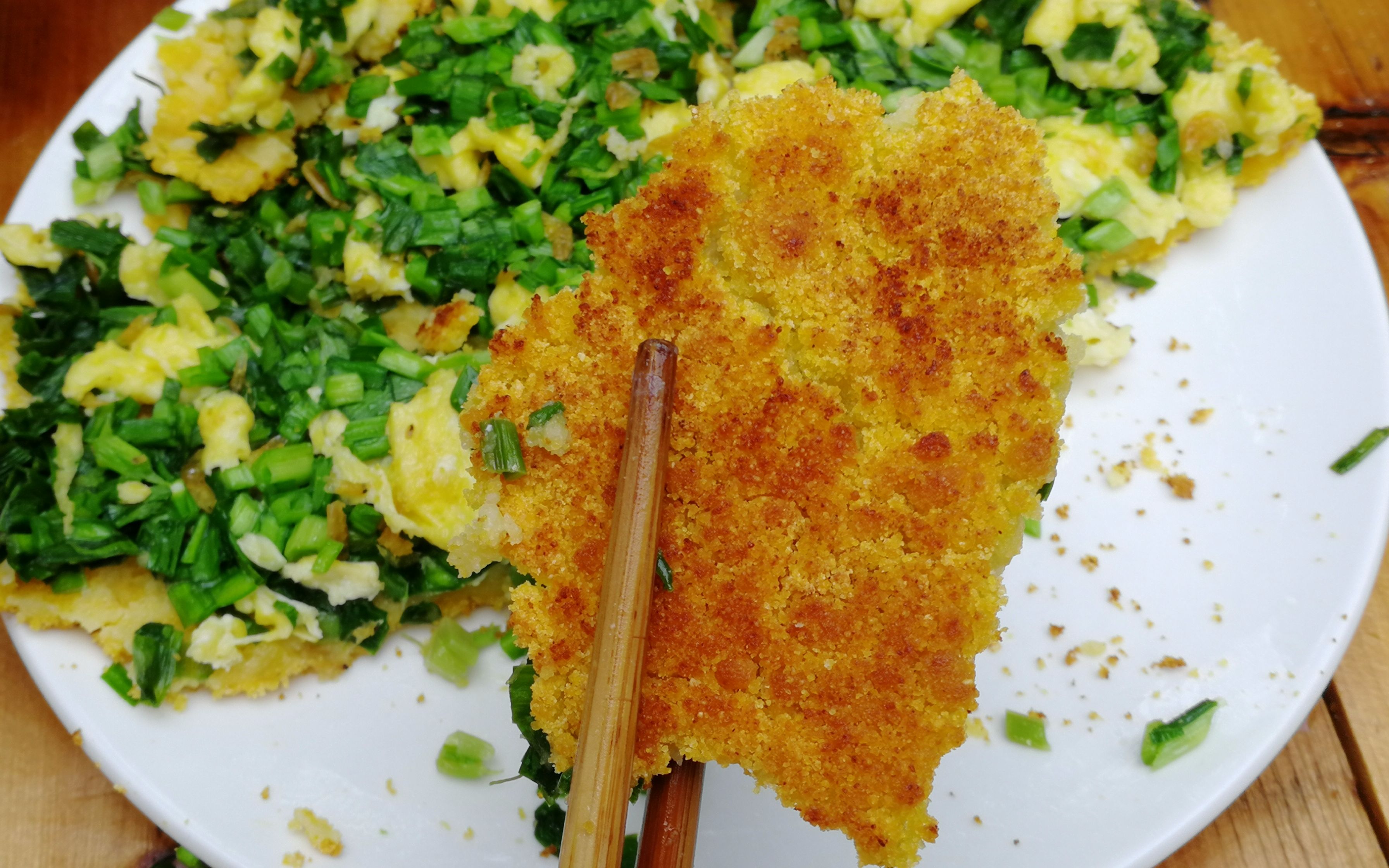 传统玉米面烀饼,粗粮,好吃还健康