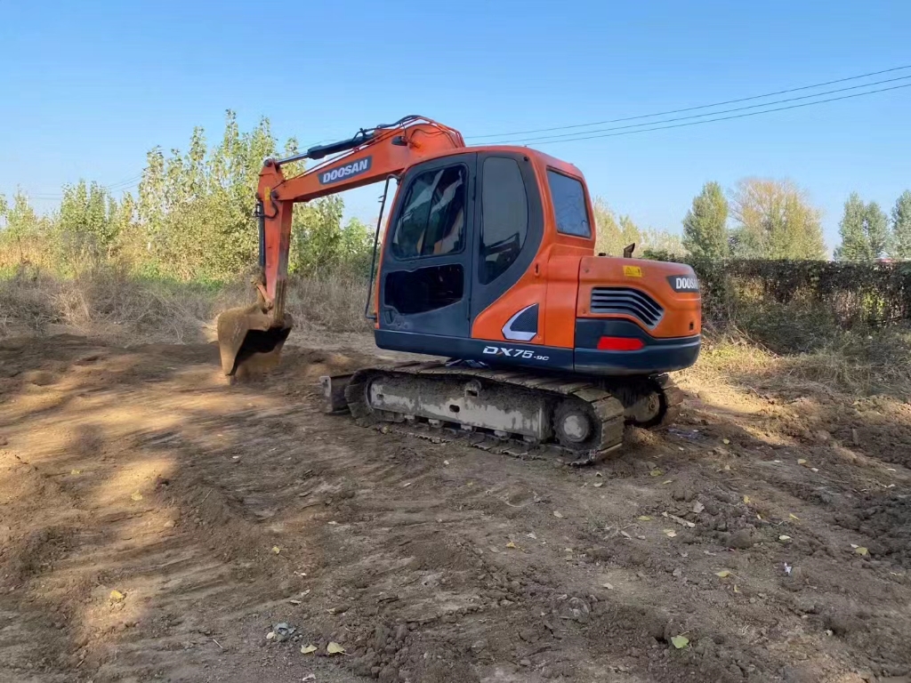 刘一手分享挖机,斗山dx75-9c挖机.#二手挖机