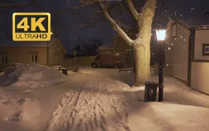 Download Video: 【4K】迷人的夜行与软雪波尔沃老城