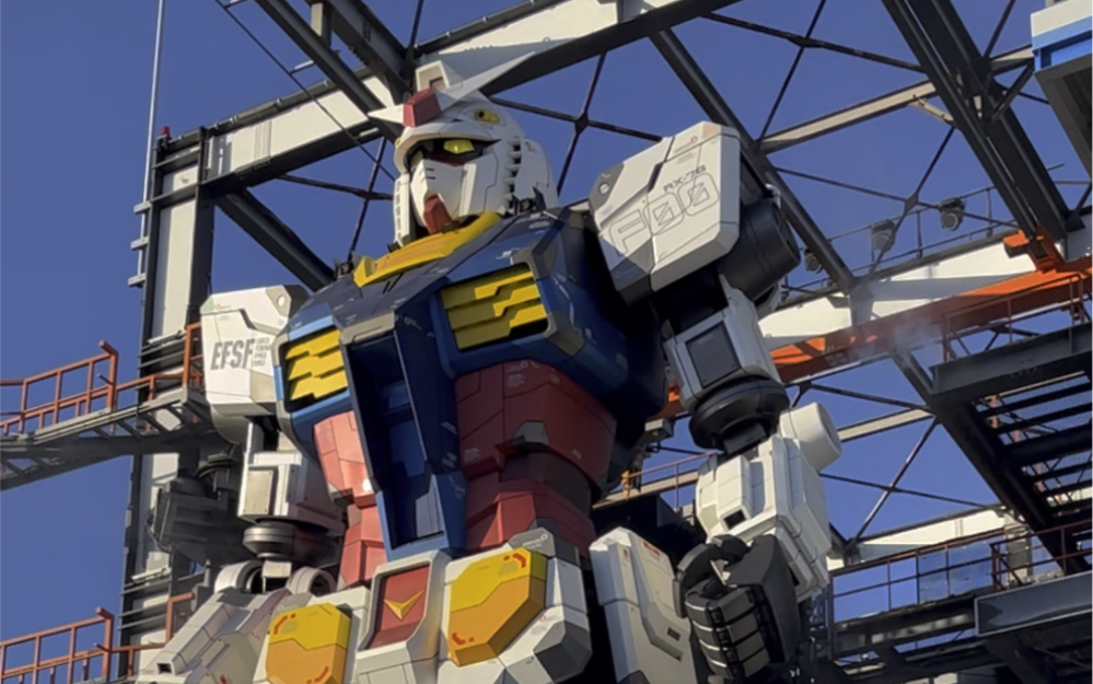 【日本vlog·预告】新年第一天的横滨元祖高达