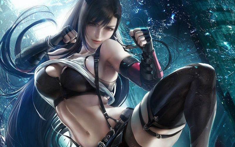 最终幻想7重制版蒂法vs纯白帝王魏斯