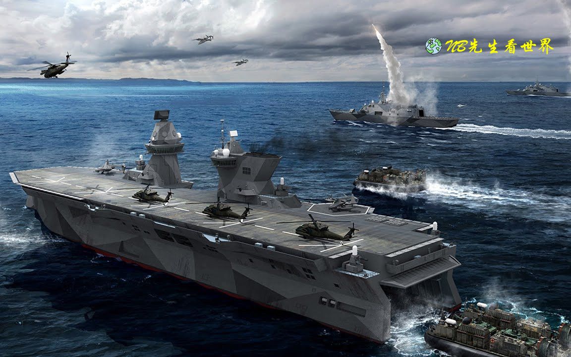 美国未来两栖战舰装备新武器