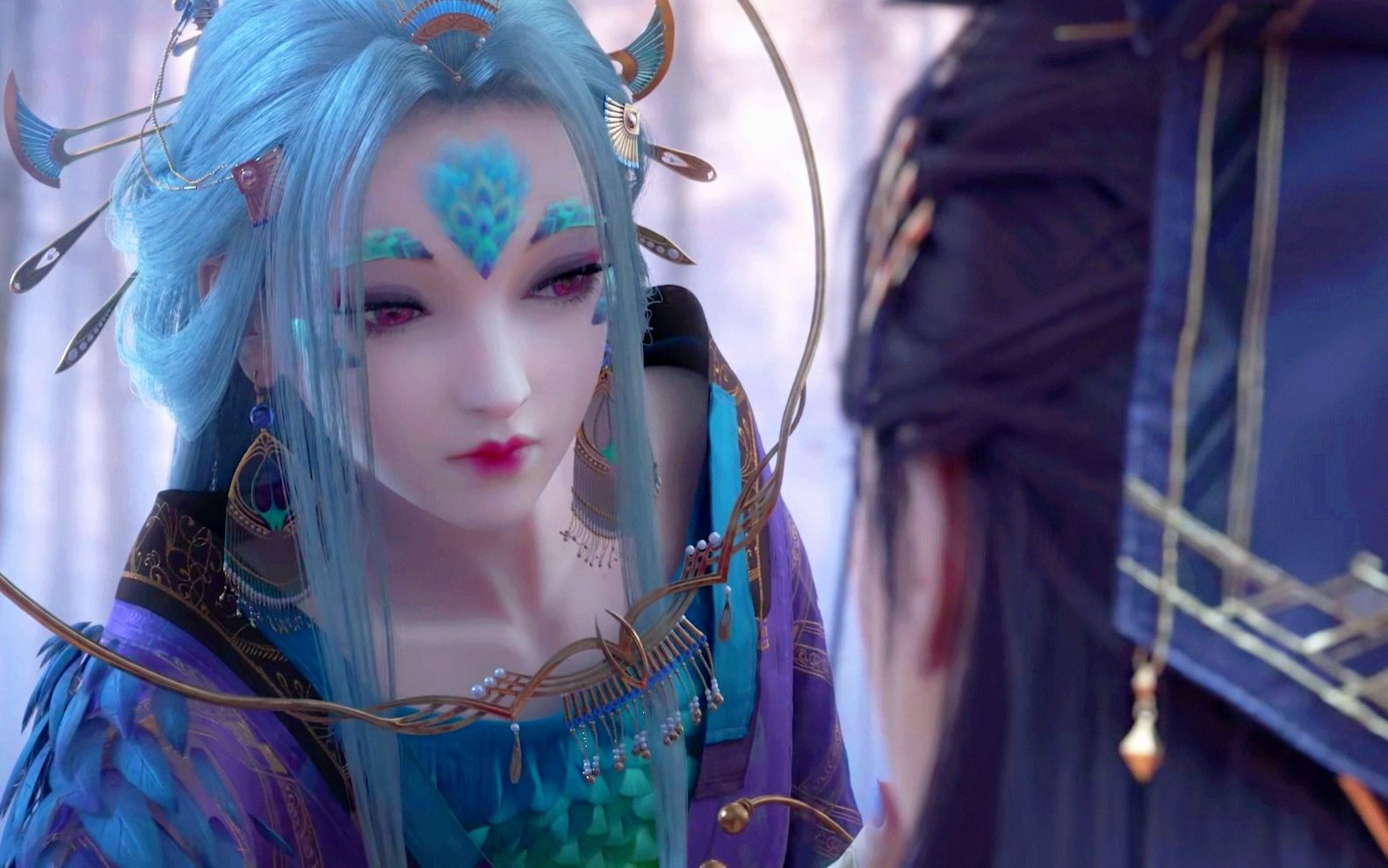 【眷思量】开播!绝美画风,美到极致!奉眠也太仙了吧!