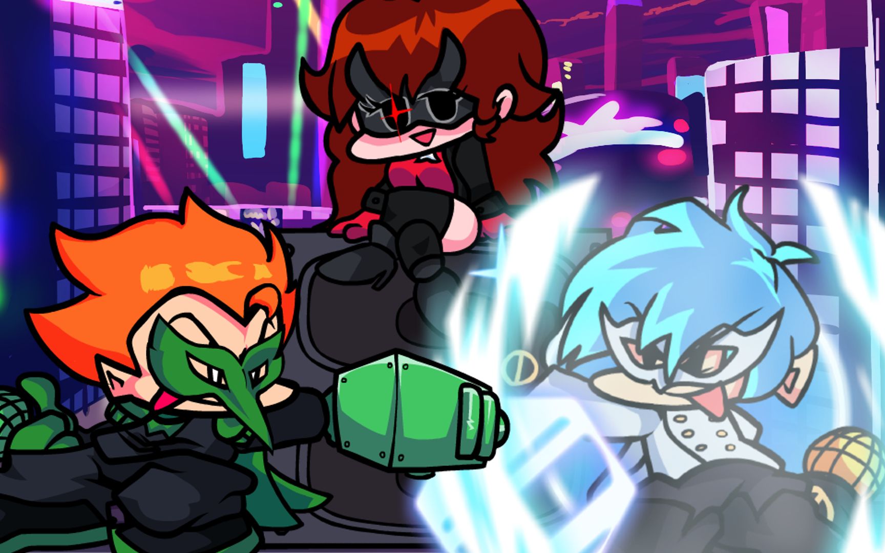 fnf超优质模组 friday night strikin 全流程