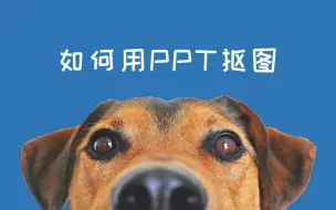 Download Video: 一分钟学会用PPT抠图