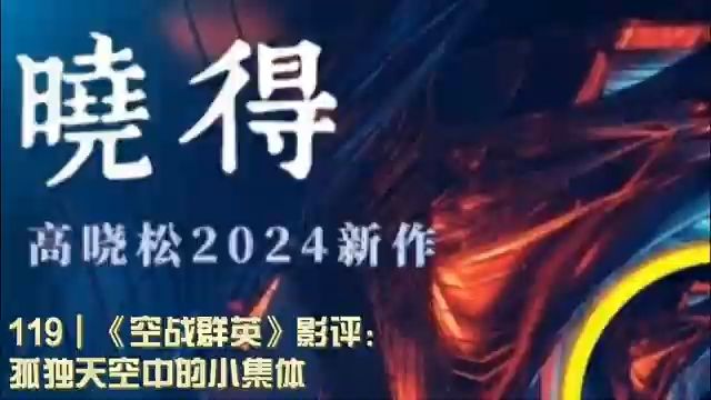 119┃《空战群英》影评:孤独天空中的小集体哔哩哔哩bilibili