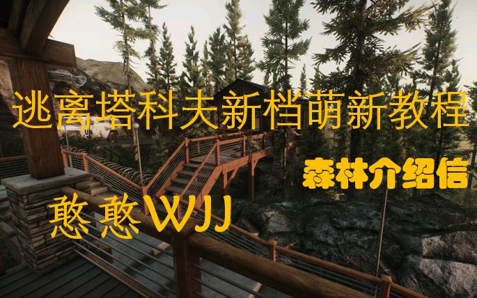 逃离塔科夫:新档新手任务介绍信森林地图详细解析哔哩哔哩bilibili逃离塔科夫