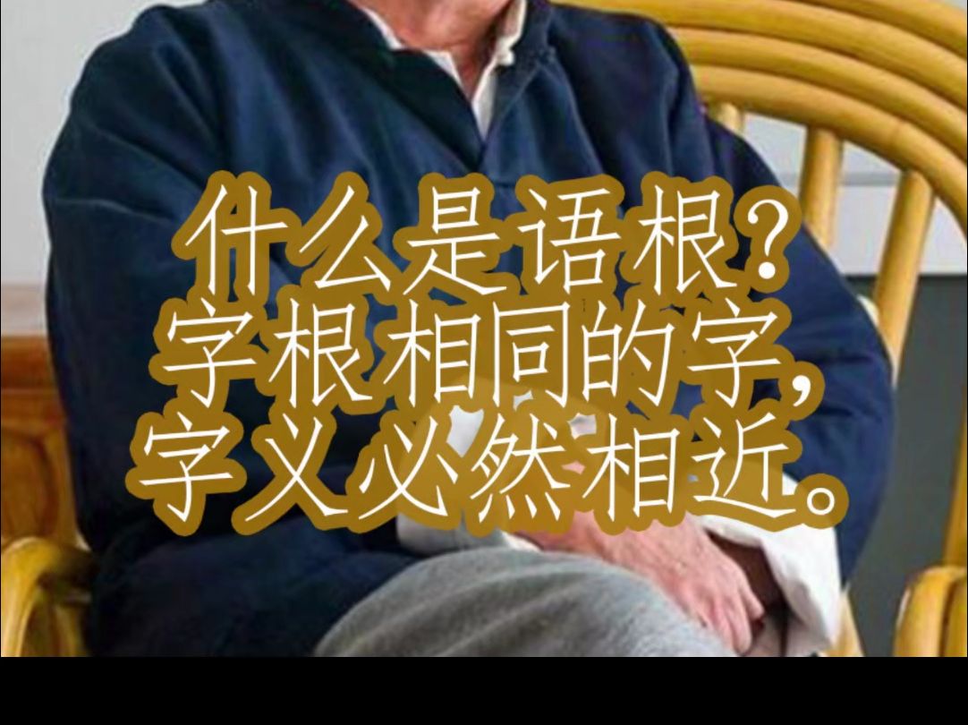 819什么是语根?语根一样者字义多相近,字根相同的字,字义必然相近.浅栈钱贱哔哩哔哩bilibili