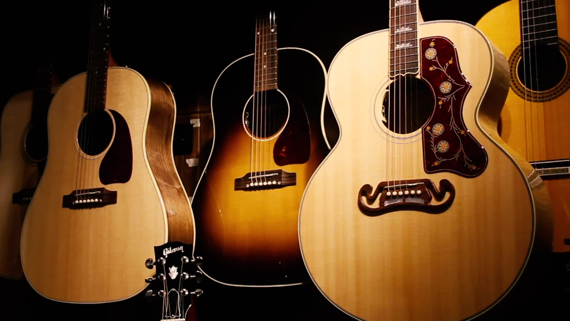 gibson木吉他,哪一款是你的最爱?