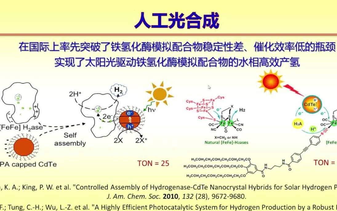 20220903中国科学院吴骊珠人工光合成可否承载清洁能源和绿色合成的未来哔哩哔哩bilibili