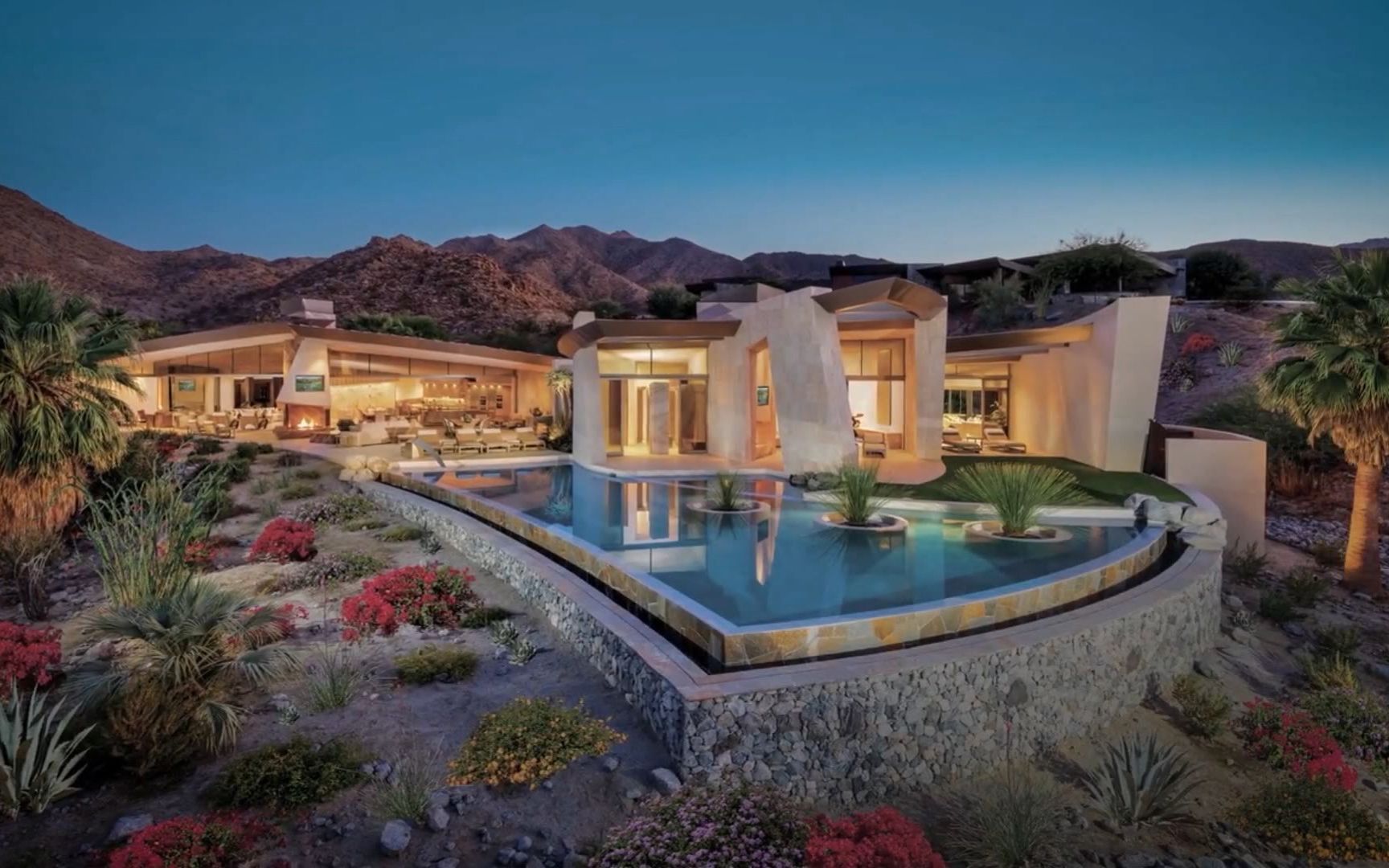 加利福尼亚棕榈沙漠中价值10450000美元的现代豪宅