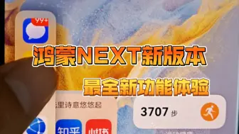 Descargar video: 鸿蒙NEXT 0.66版更新 新增功能全体验 侧边栏 AI音色 锁屏快捷操作 hicar后续介绍