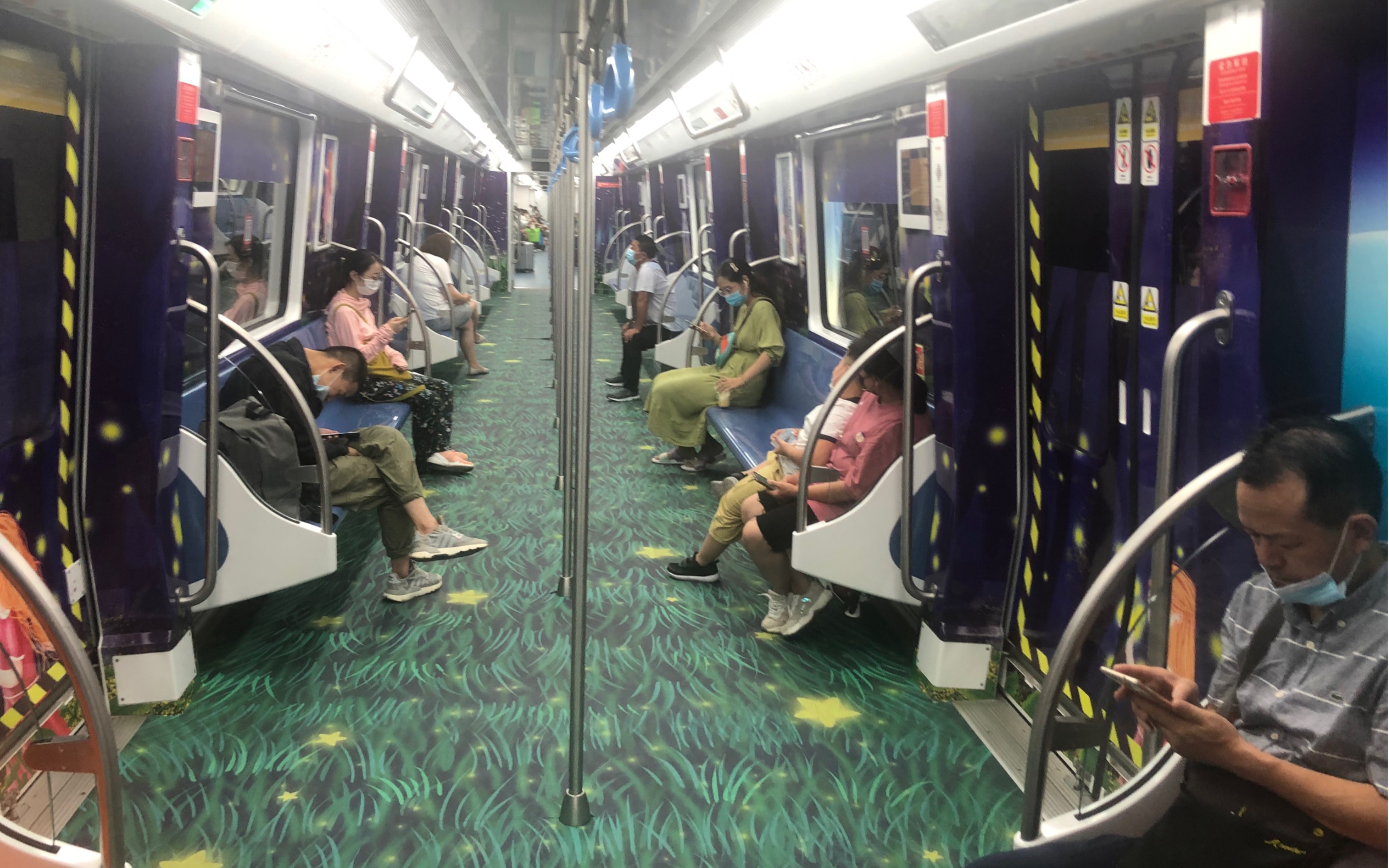 常州地铁环保主题列车(车体编号0117)车迷探访