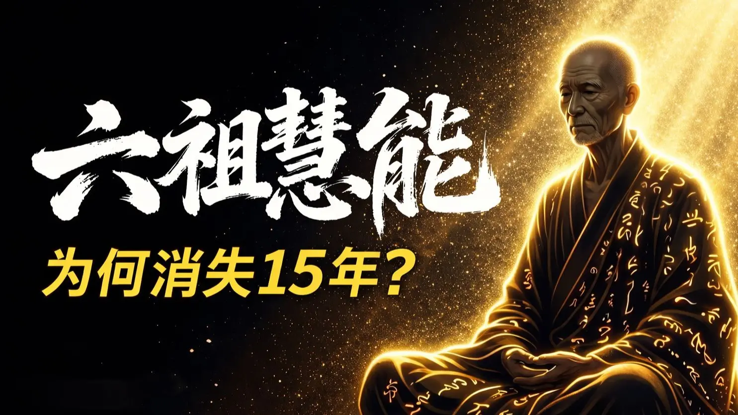 六祖慧能:继承衣钵后,为何消失15年?_哔哩哔哩_bilibili