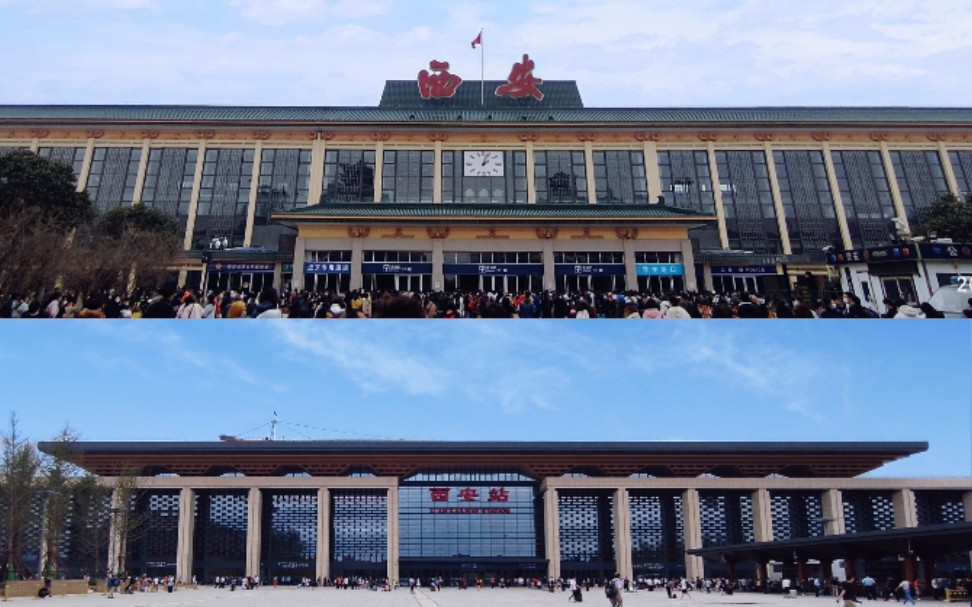 【陇海线】20210227&20210701 乘坐k1350次列车西安站-潼关站 区间各