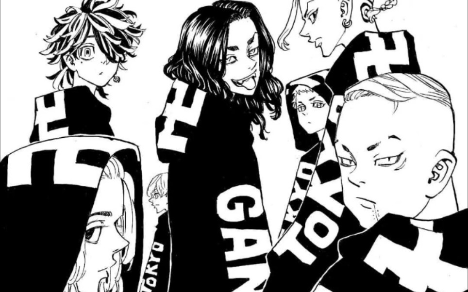 "东京卍字会,齐聚一堂"