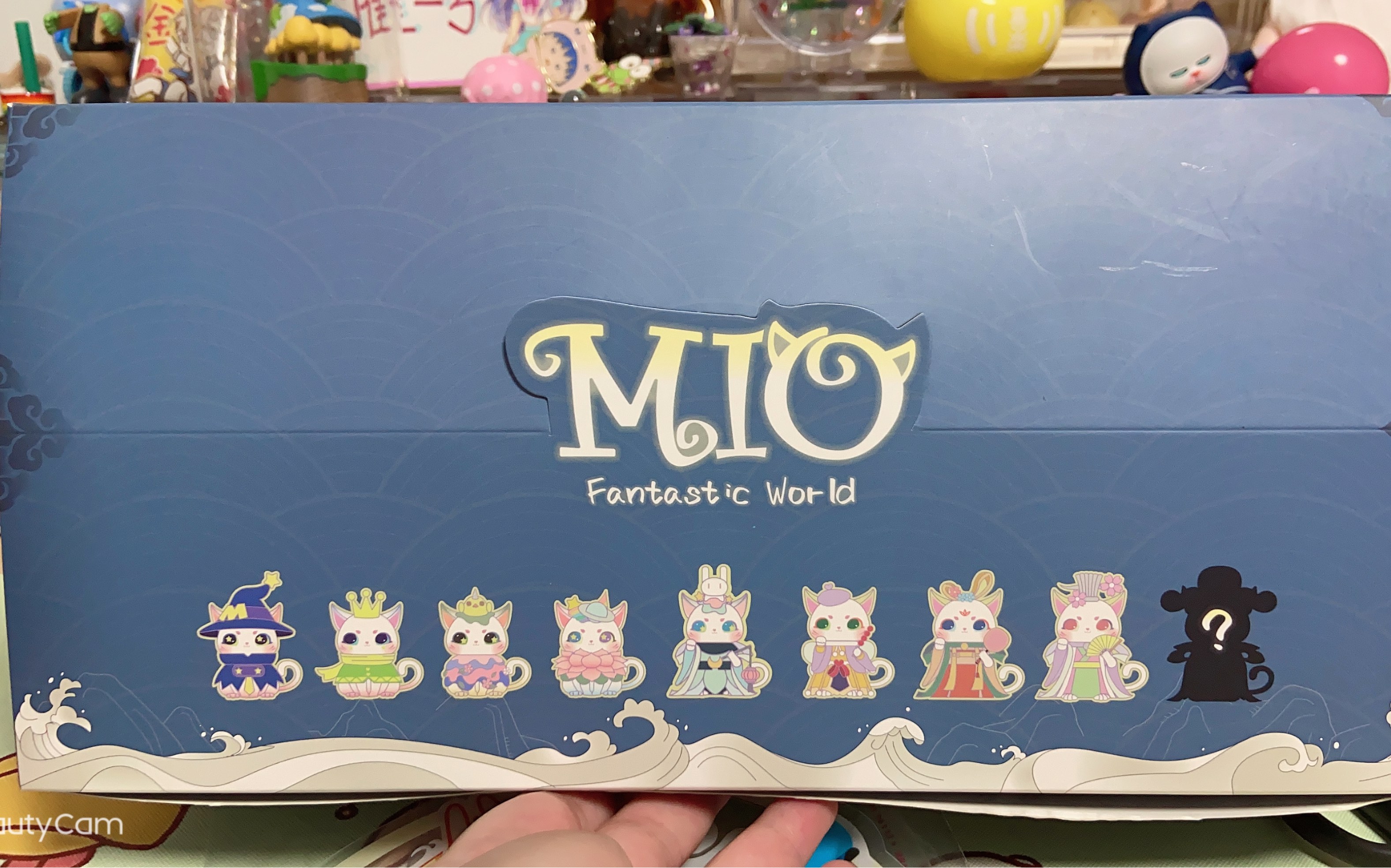 模匠mio第二代幻想猫盲盒玩具潮玩开箱,汉服真的戳中我了_哔哩哔哩