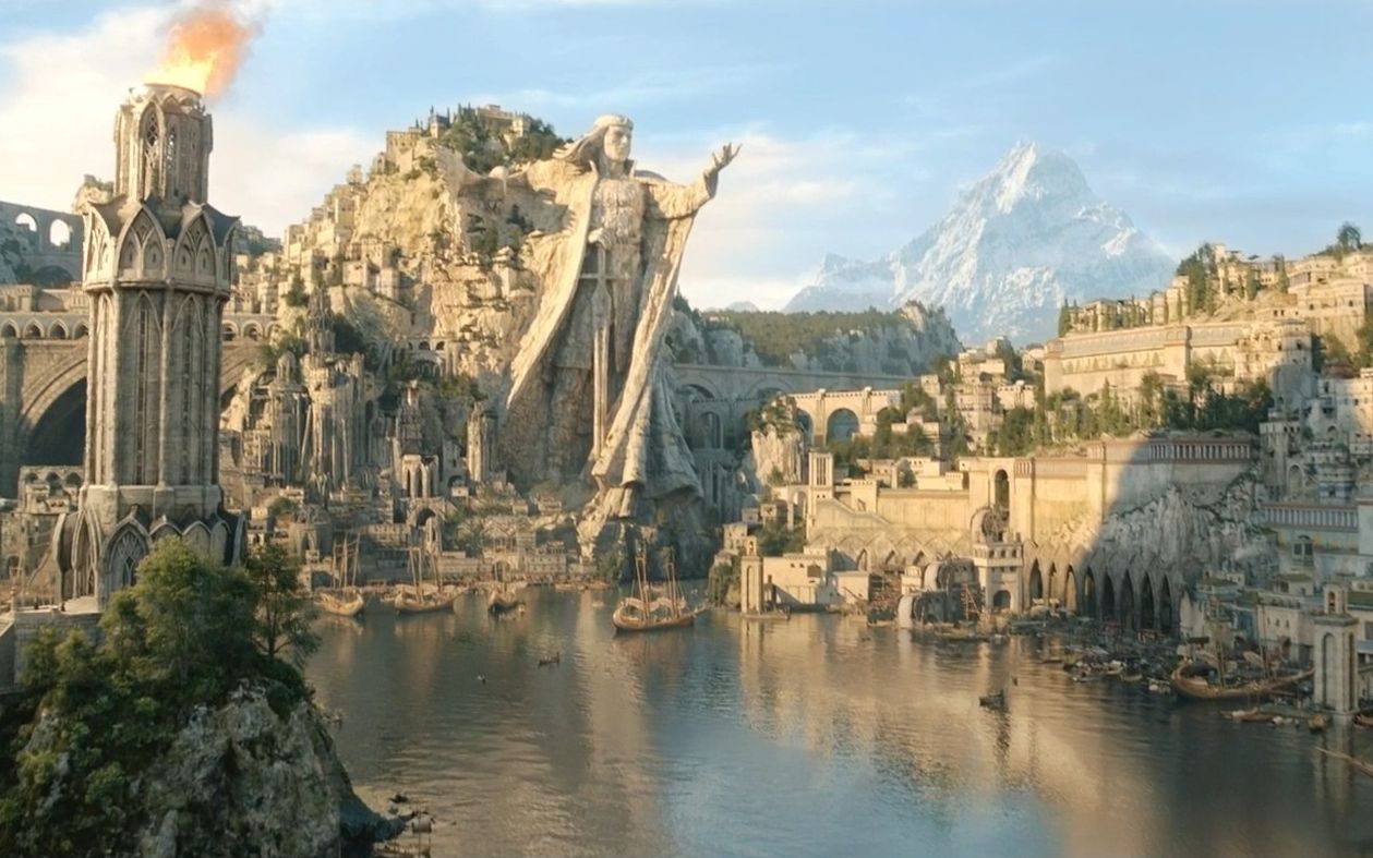 指环王世界观中最伟大的人类王国,星引之地努门诺尔