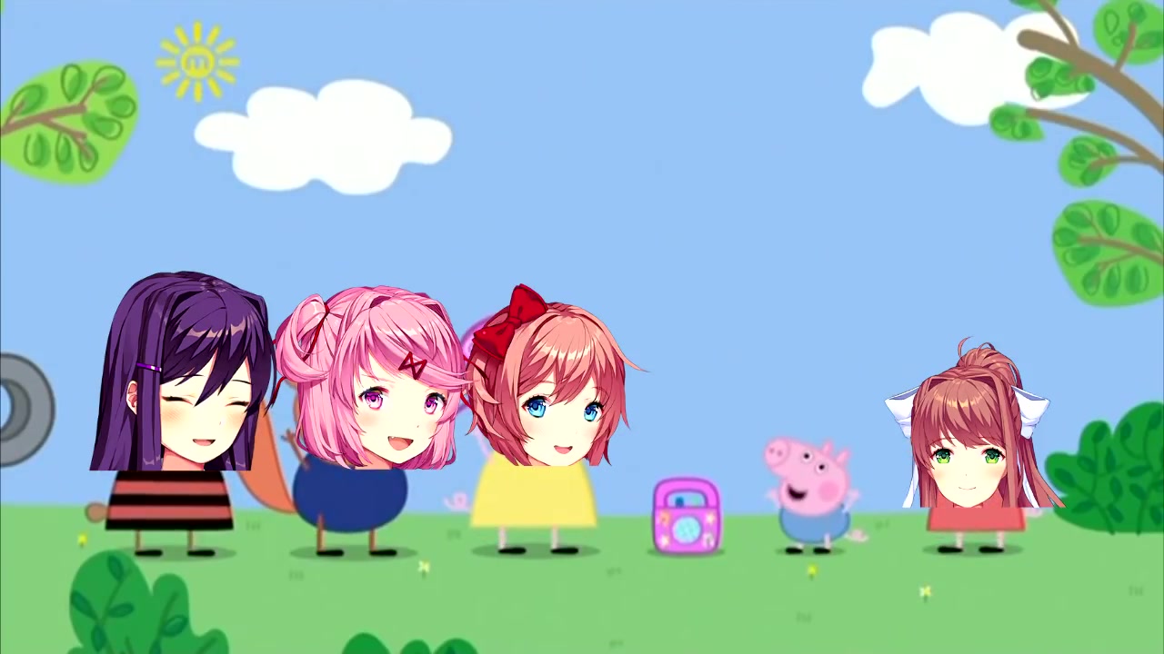 [图][doki文学部] doki doki 佩奇部 DDLC