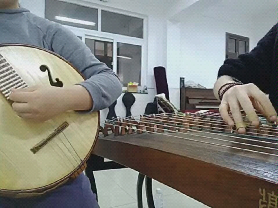 中阮古筝合奏《紫竹调》