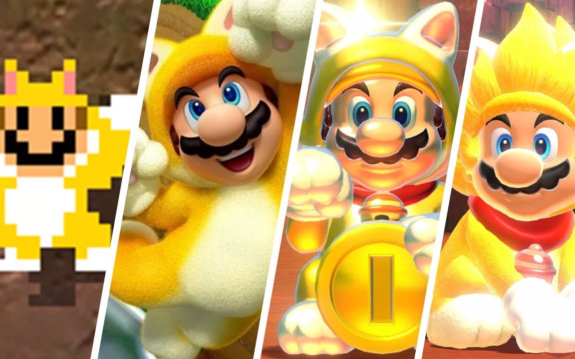 猫咪马里奥进化史(2013-2021) by beardbear