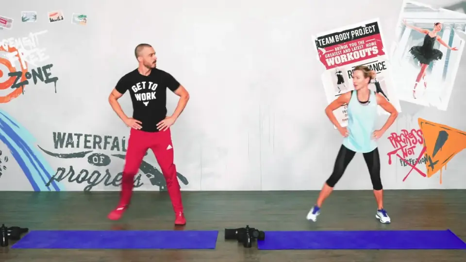 Low impact, beginner, fat burning, home cardio workout. ALL standing! 