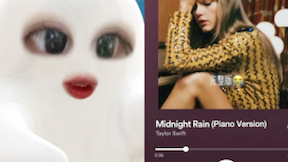 [图]【Taylor Swift】Midnight rain(piano version)安静好听的版本 好棒呀