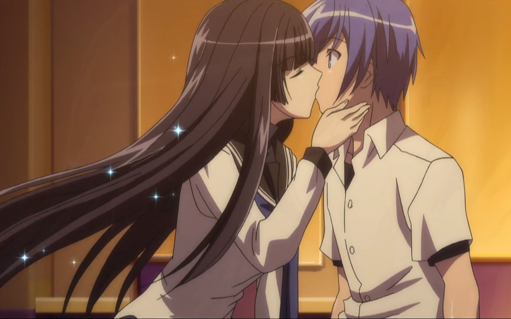 我本来就没打算拒绝,再说老婆吻技也太好了吧~还带