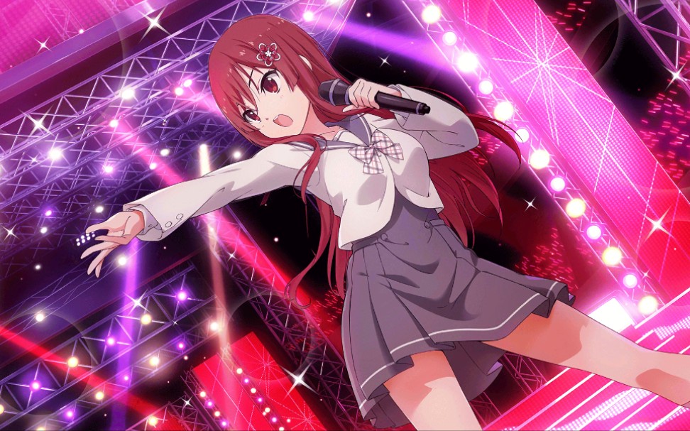 【中字】22/7音乐的时间 ★4 佐藤丽华「悄悄的应援」追忆活动卡面