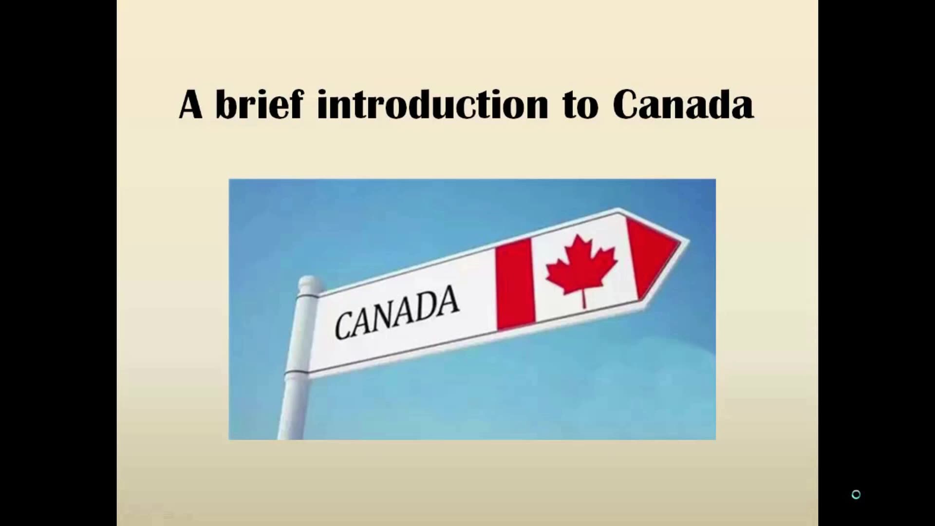 A brief introduction to Canada (英语学习材料之加拿大微视频)哔哩哔哩bilibili