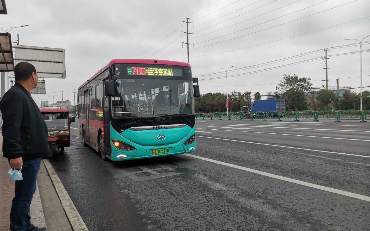 ep315,苏州吴江公交766路:盛泽客运站→目澜农贸市场(目澜市集)