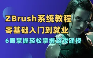 Download Video: 【冒死上传】zbrush建模视频教程合集，从菜鸟入门到就业全集百度网盘自取，3D建模软件有哪些?3D人物建模用什么主流软件好?自学难吗？