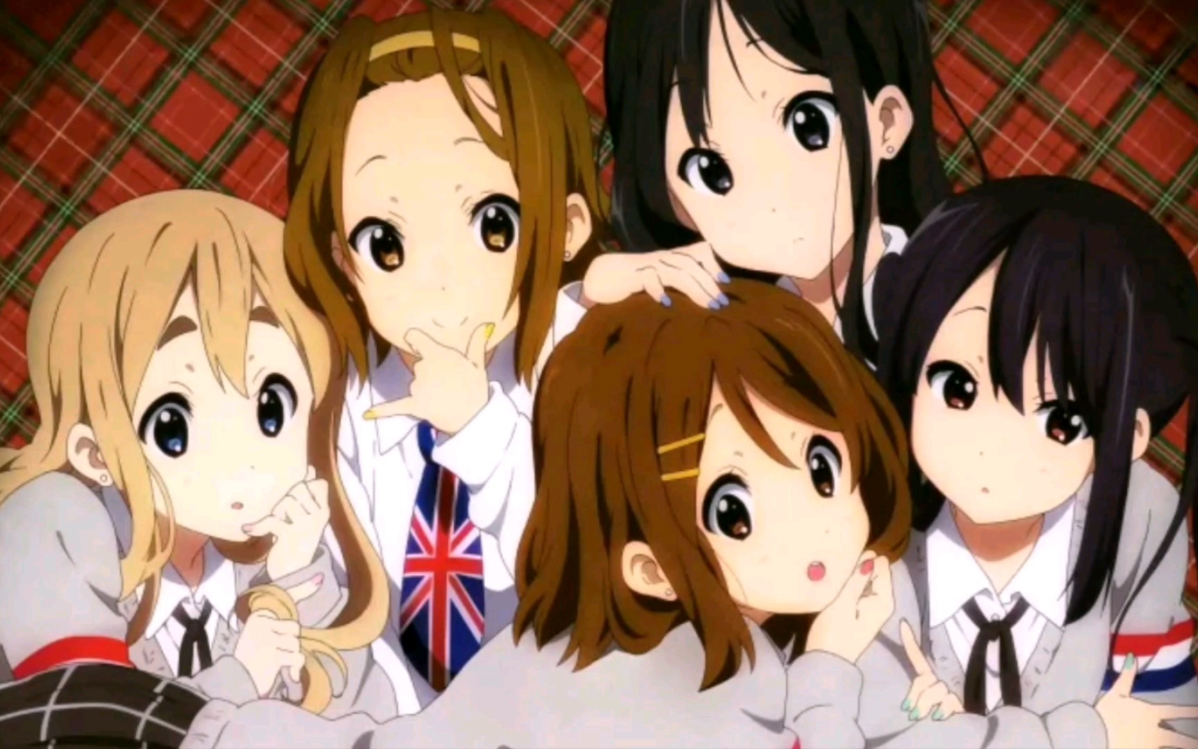 【轻音少女】轻音五虎的毕业照!