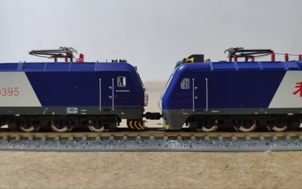 [火车模型]那些年国铁最靓丽的一抹红 长鸣hxd3c跑车体验