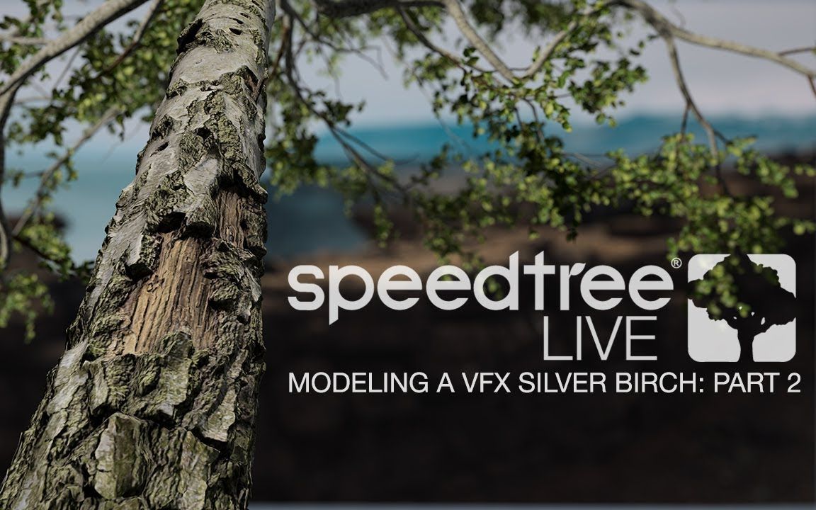 modeling a vfx silver birch part 2(机翻中文字幕)