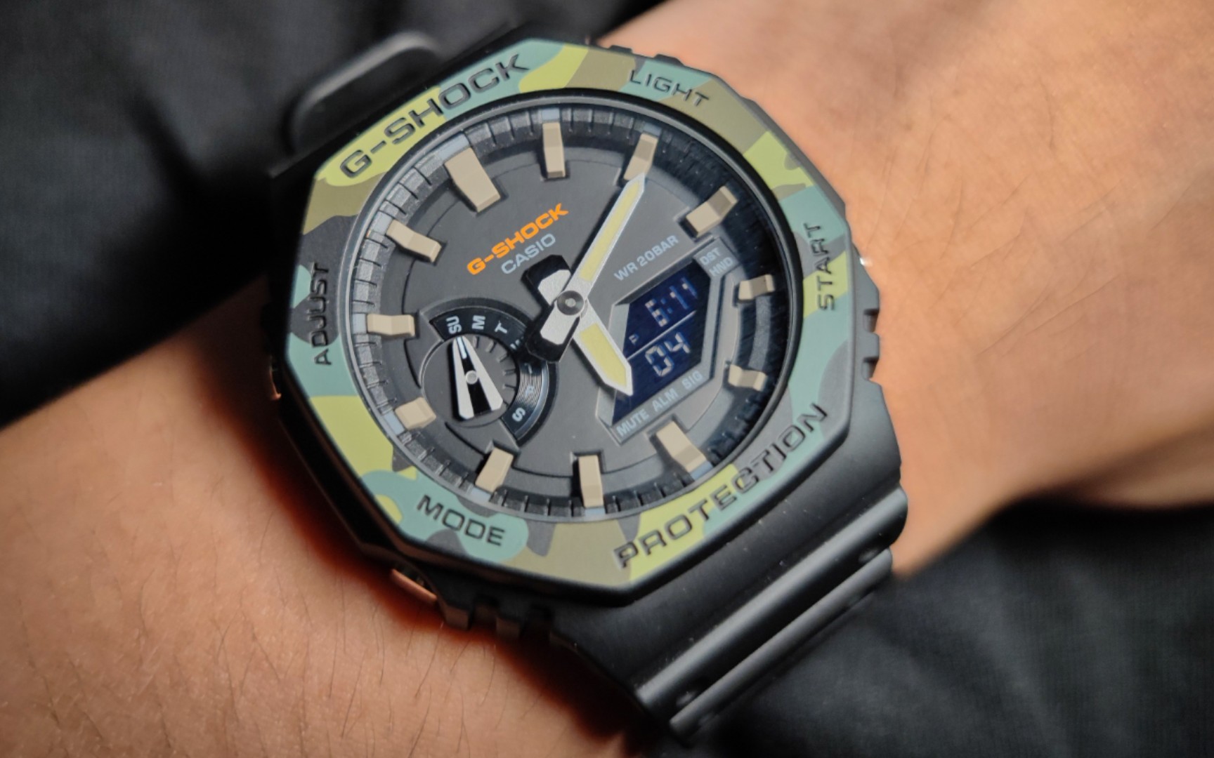 [卡西欧]得物入卡西欧农家橡树ga-2100简单开箱