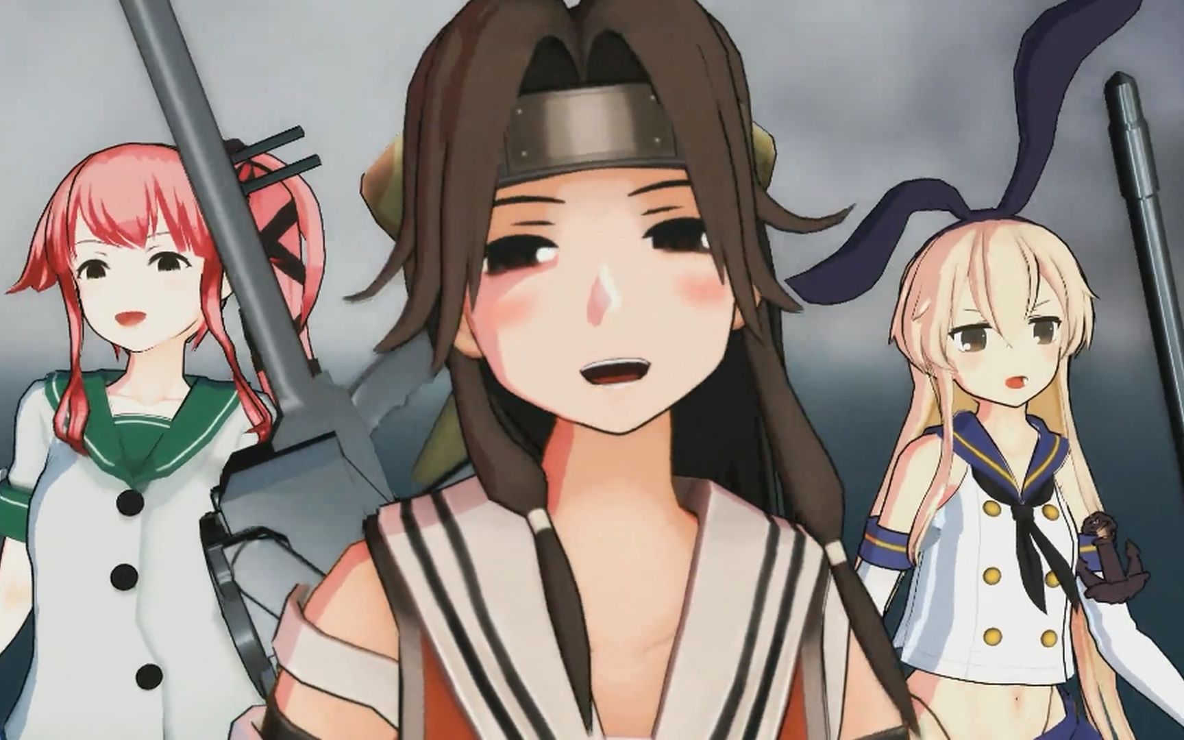 【mmd舰c】庆祝秋刀鱼的解禁的舞蹈【がんばれじんちゃん】