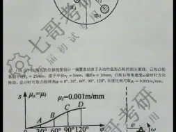 Download Video: 上海理工大学2023年机械原理真题