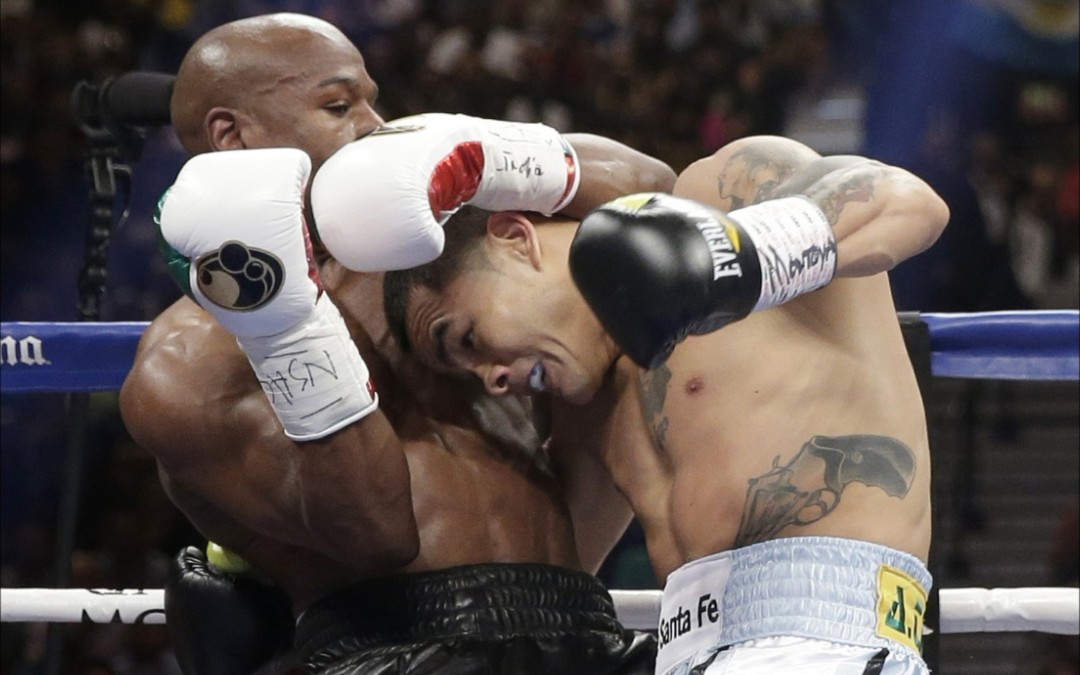 梅威瑟 vs 麦达纳一战(集锦解析3)_哔哩哔哩_bilibili