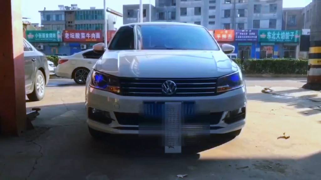 16-21款桑塔纳改装大灯总成