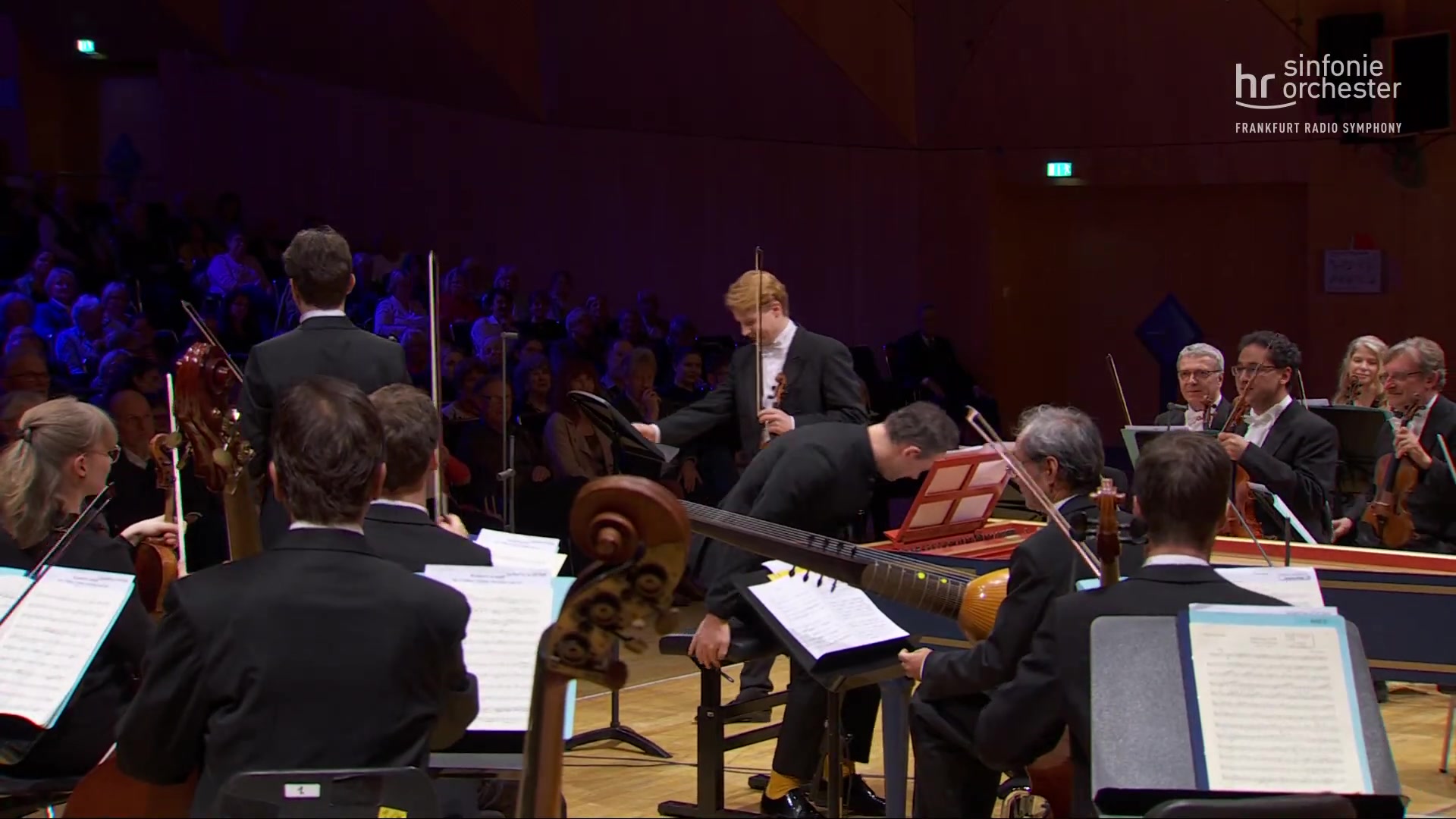 17 法兰克福广播交响乐团|巴赫《双小提琴协奏曲》泰勒曼《双长笛与小