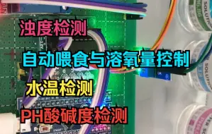 下载视频: 【2022单片机毕业设计】基于STM32水温水质PH浊度溶氧量监测/鱼缸养鱼喂食/毕业设计通用课题