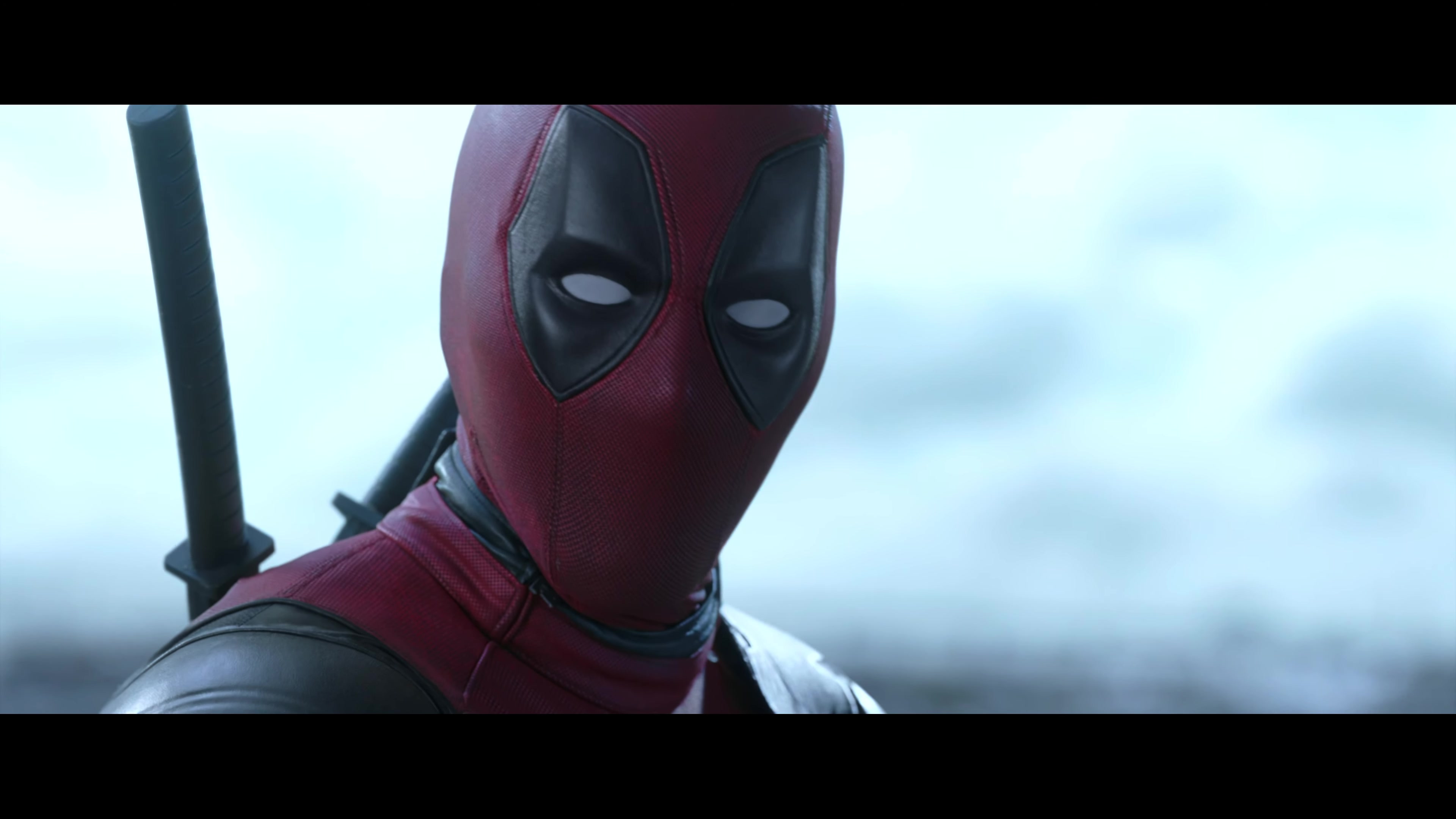 死侍---小贱贱公路战斗片段---4k至尊画质