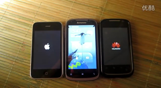 iPhone3GS、联想A750、华为C8650开机测试哔哩哔哩bilibili