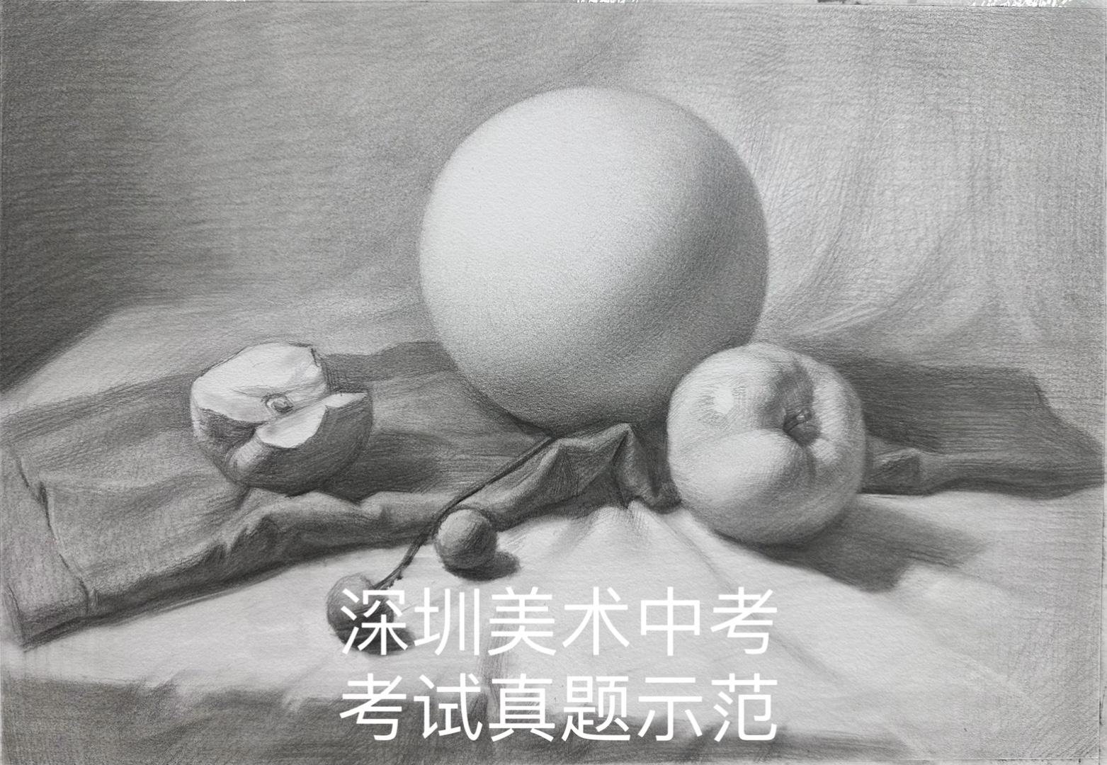 深圳美术中考,考试真题示范(公益课堂,有需要完整视频教程的请联系