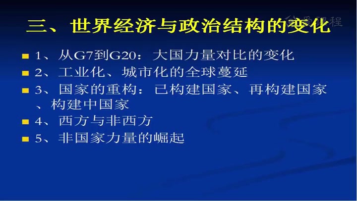 吉林大学 刘德斌 国际关系史12.3哔哩哔哩bilibili