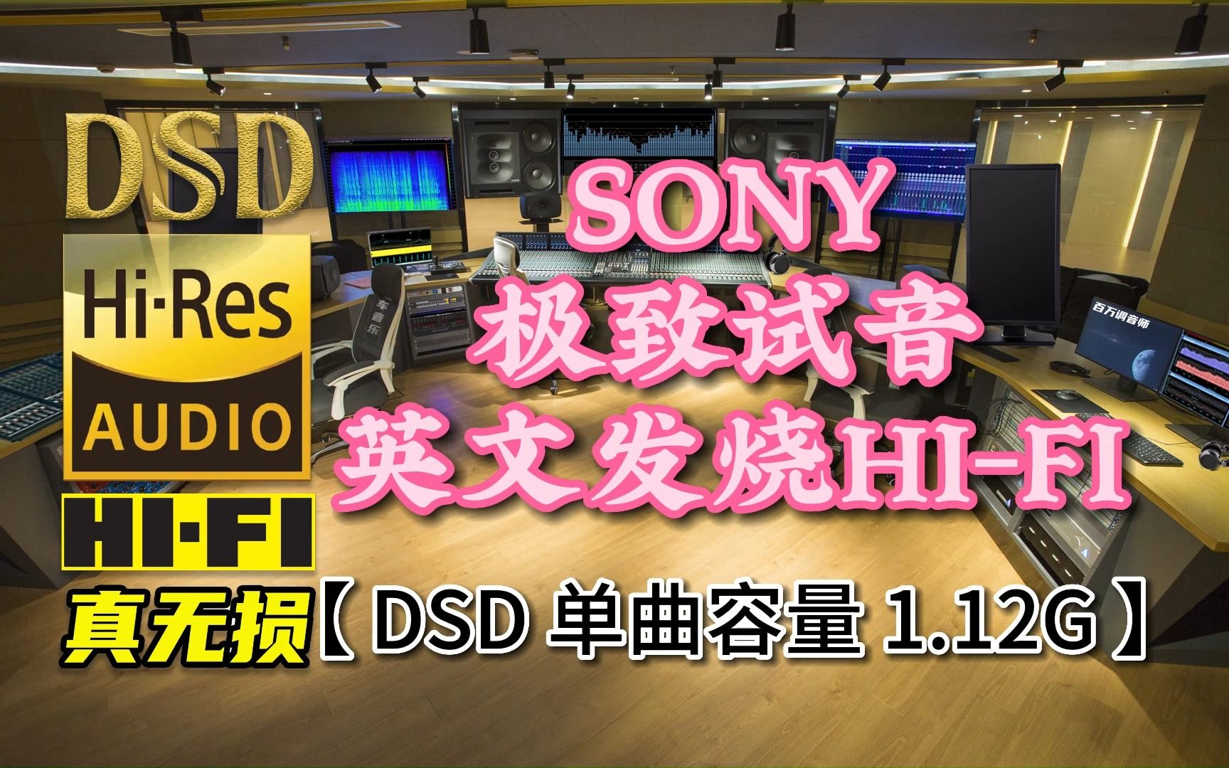 [图]SONY极致试音，英文发烧HI-FI，DSD完整版，单曲容量1.12G【30万首精选真正DSD无损HIFI音乐，百万调音师制作】